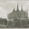 Kutná Hora 1944 chrám sv. Barbory
